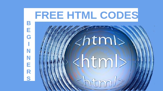 codes html gratuits pour les débutants