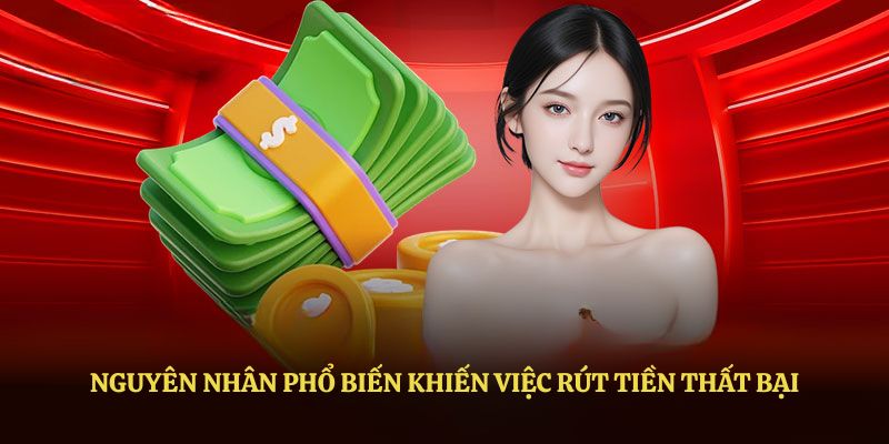 Nguyên nhân phổ biến khiến việc rút tiền DA88 thất bại