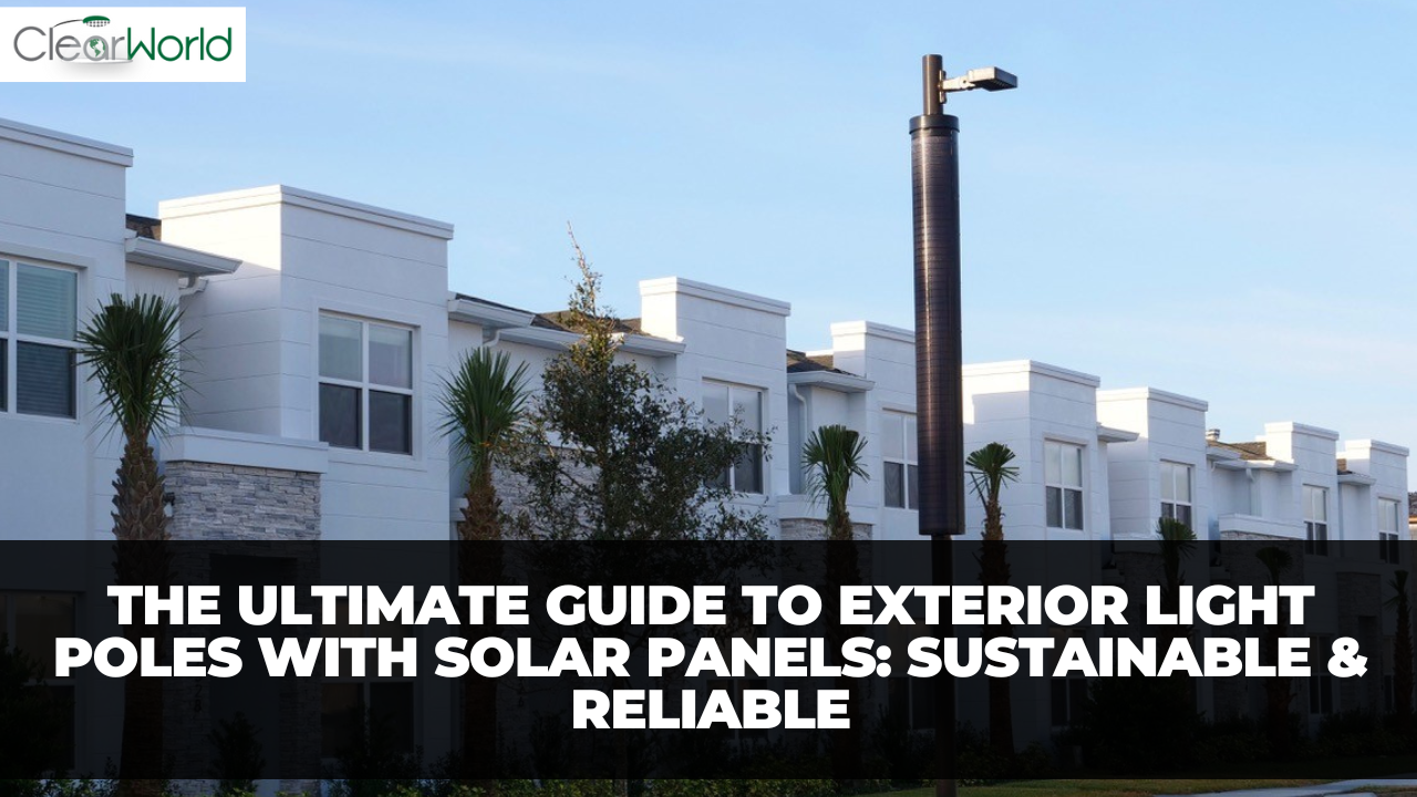 The Ultimate Guide to Exterior Light Poles with Solar Panels Sustainable & Reliable