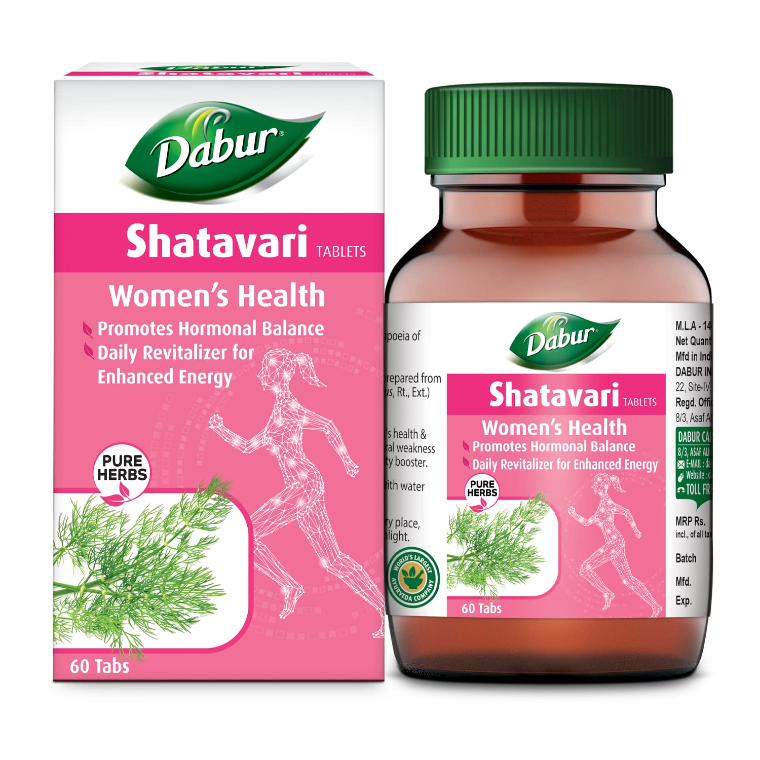 Buy Ayurvedic products for Menopause - Image of Dabur Shatavari Tablets