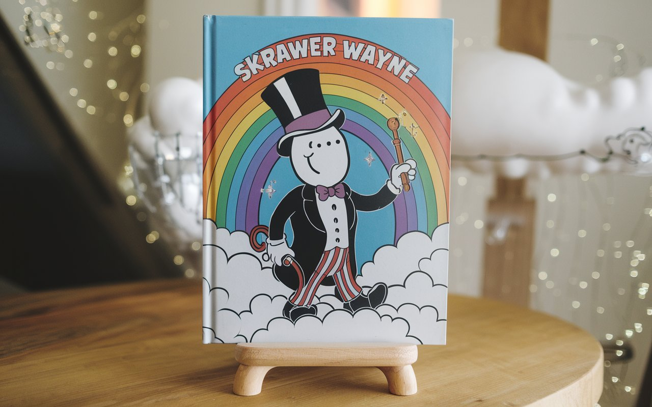 Skrawer Wayne Cartoon Book