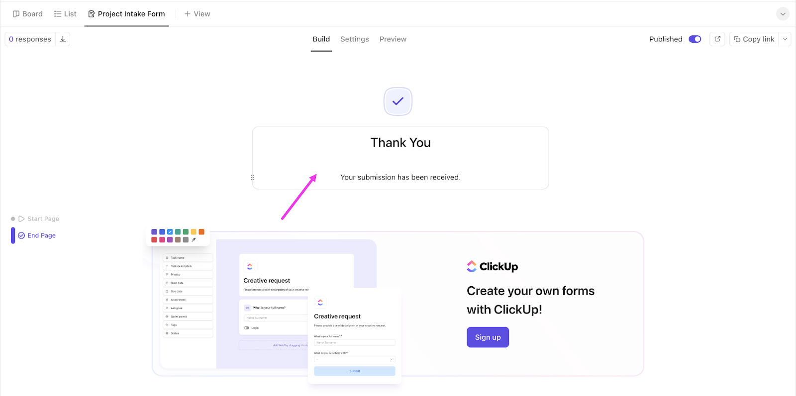 Biểu mẫu Clickup: Cách tạo biểu mẫu trong Excel