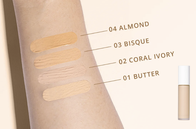 Heavenly Concealer dalam berbagai shades