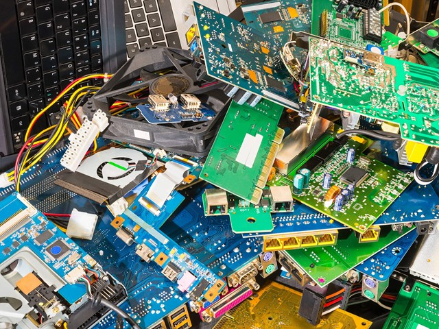 Overview of e-waste from PCBs, highlighting recovery methods and environmental impacts.