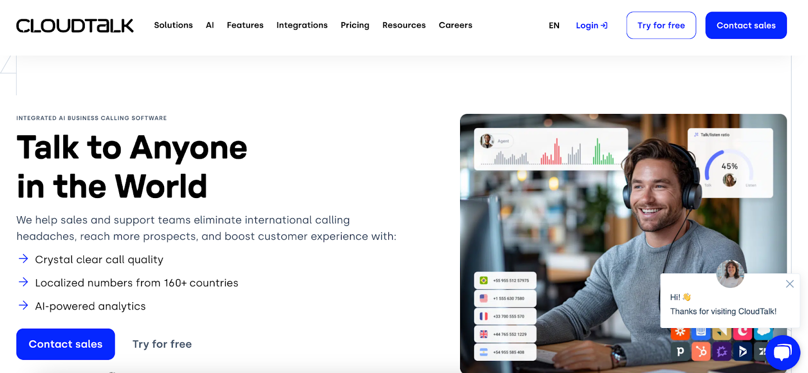 Cloudtalk call center automation
