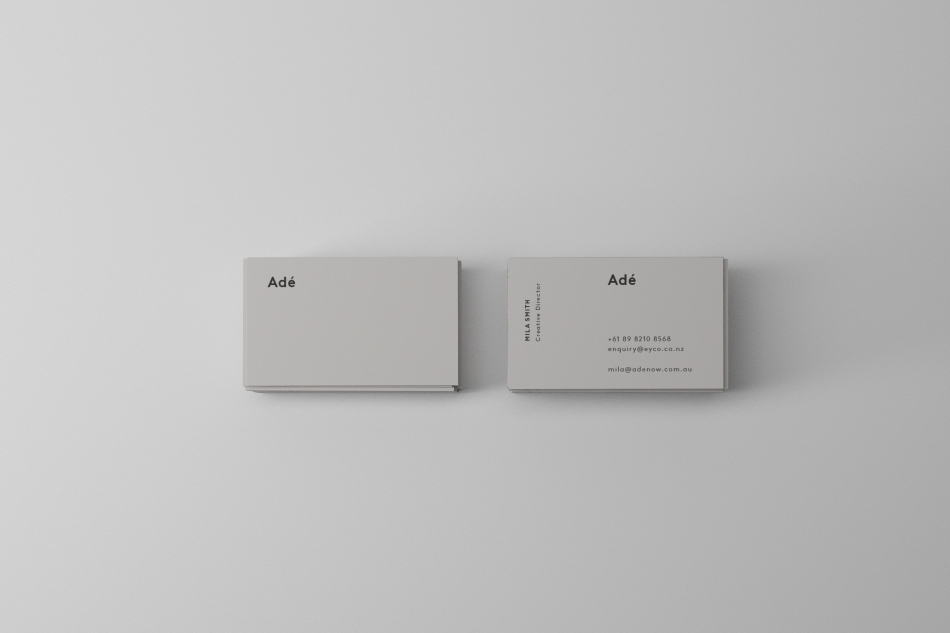 Image from the Branding & Visual Identity: Adé by Sorbet Studios article on Abduzeedo