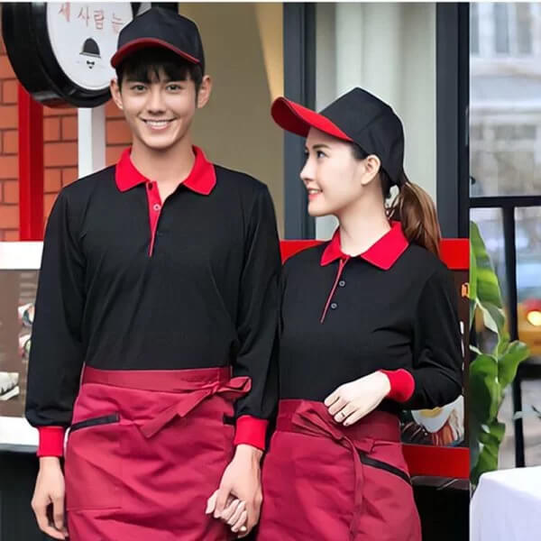 Đồng phục nhân viên phục vụ quán cafe