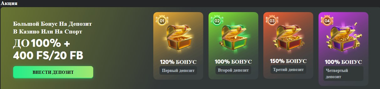 BC Game casino бонусы