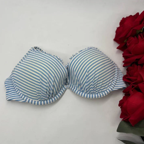 Striped Padded Bra
