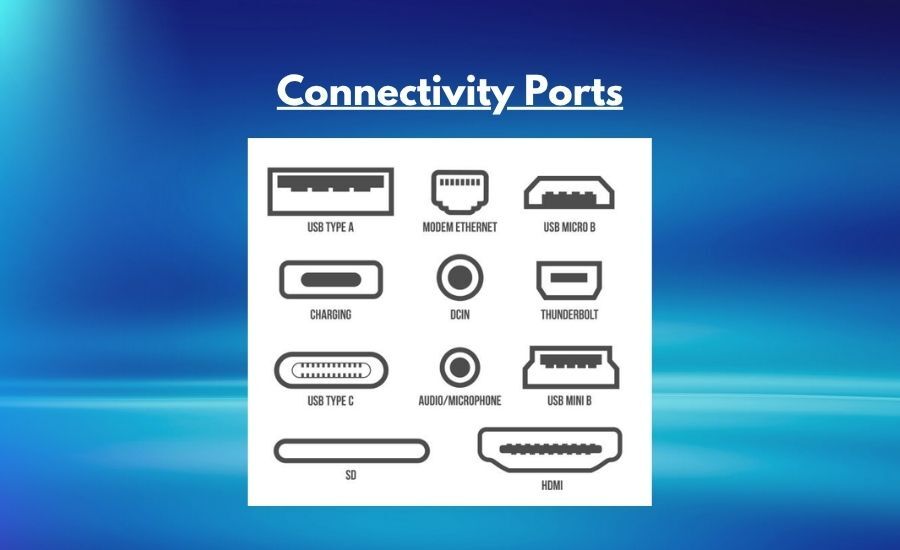 Versatile Connectivity Ports for Office and Remote Setups.