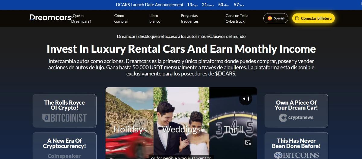 dreamcars, la peventa de los coches de lujo