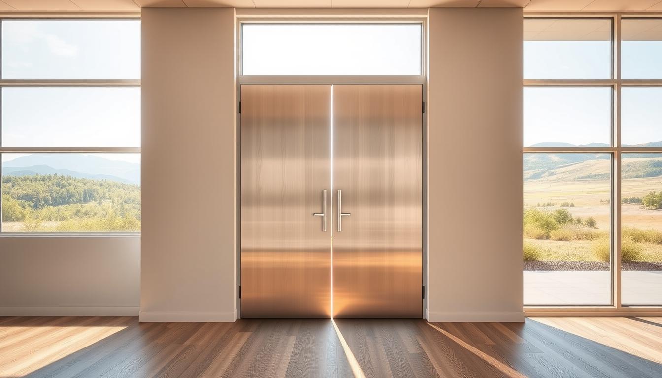 Energy-efficient aluminium doors for modern properties