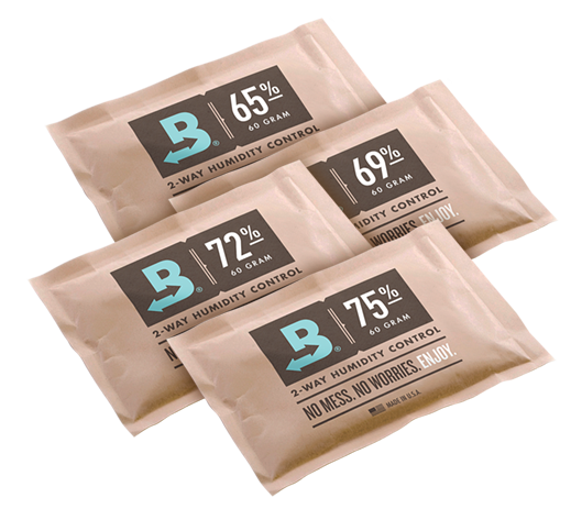 Various Types of Boveda Packs