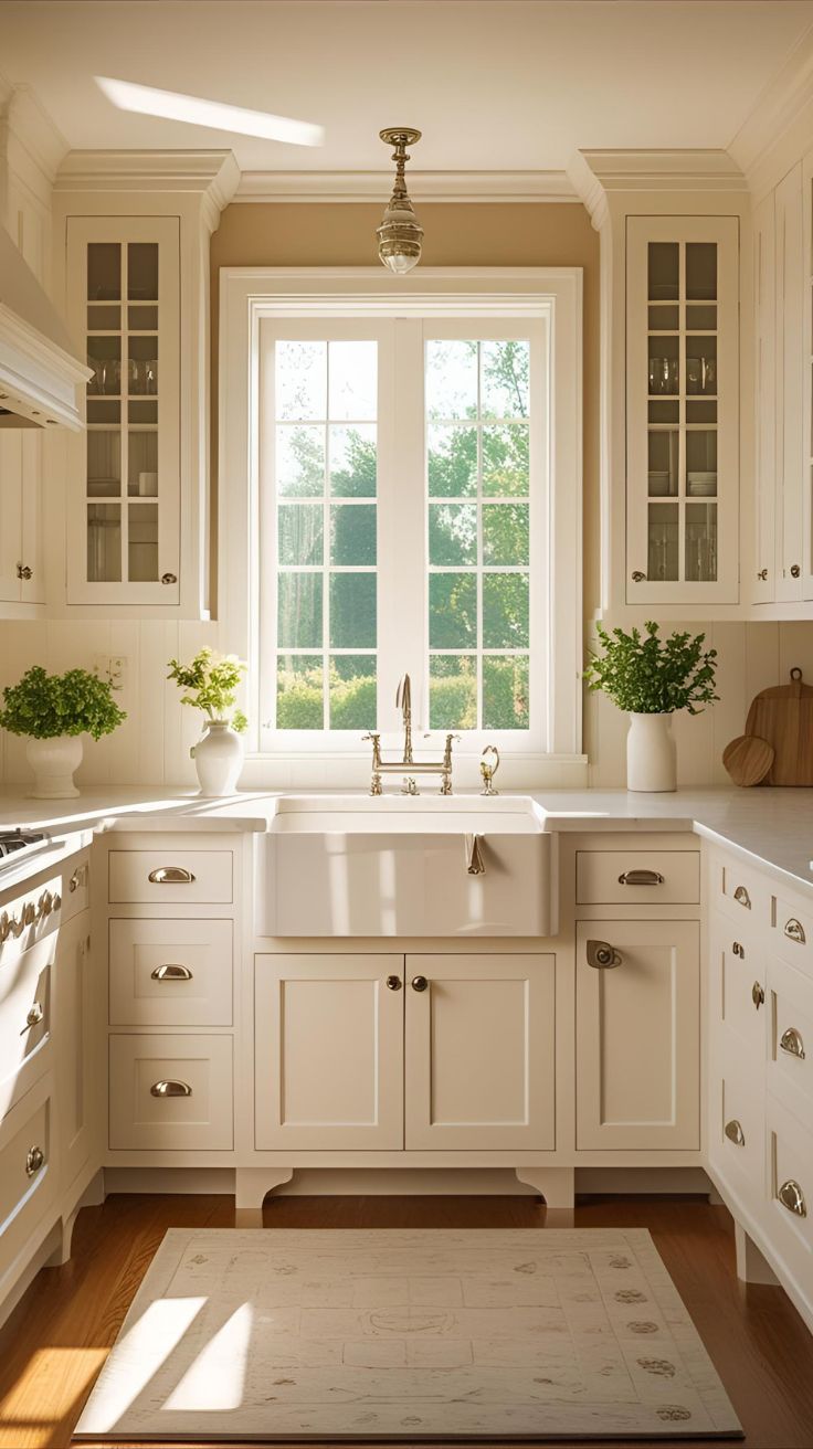 Shaker-Style Cabinets for a Classic Touch