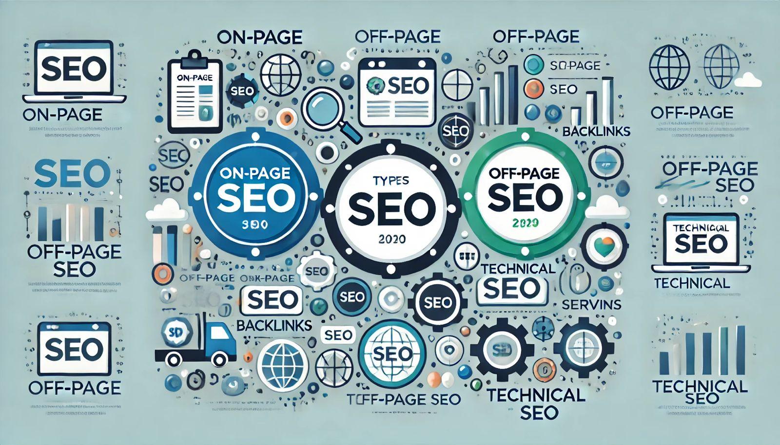 SEO isn’t a one-size-fits-all strategy. There are various types of SEO, each with a unique focus. Let’s explore the four main types of SEO: On-Page SEO, Off-Page SEO, Technical SEO, and Local SEO