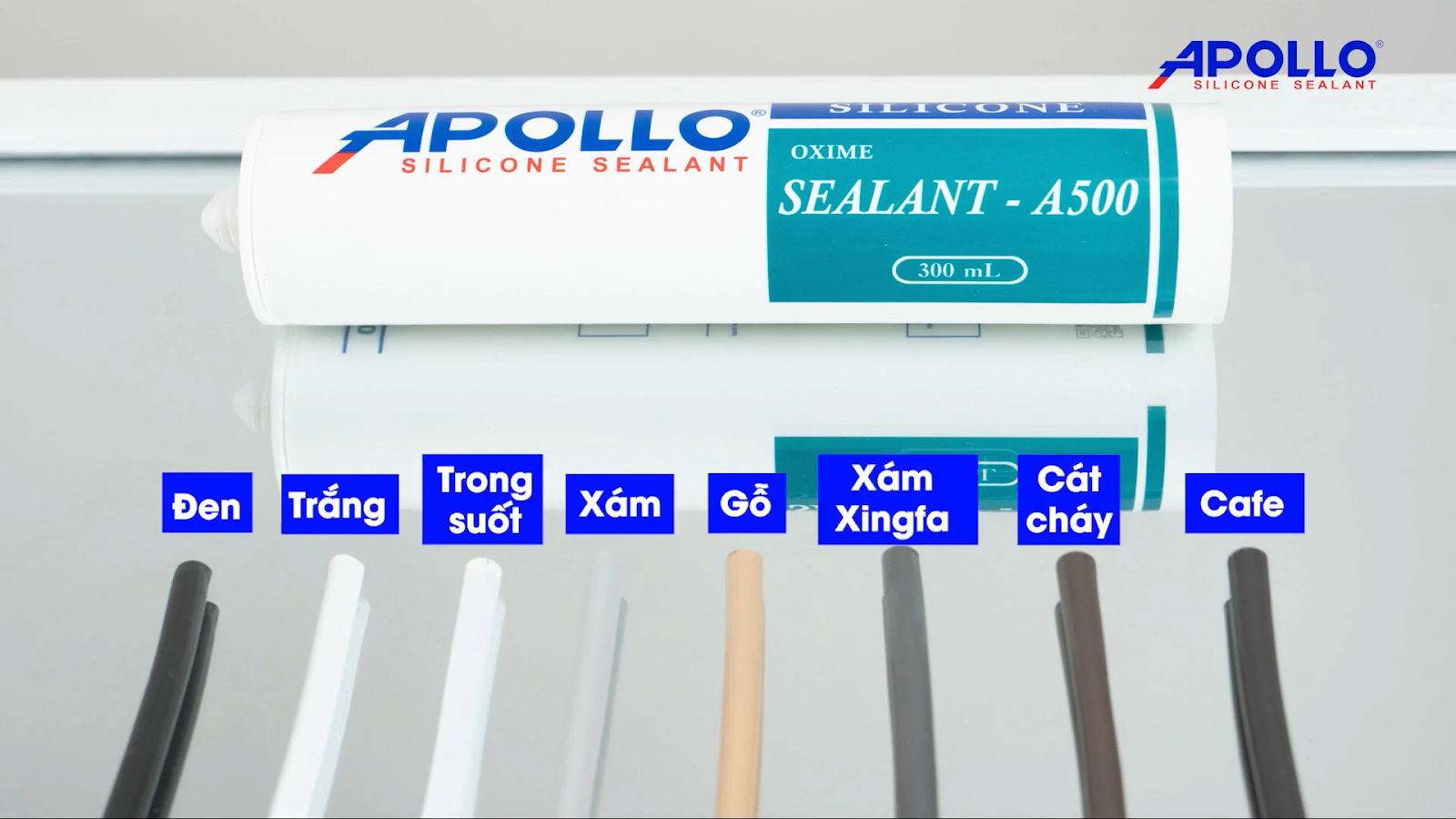 Bảng màu cực chất của Apollo Silicone A500