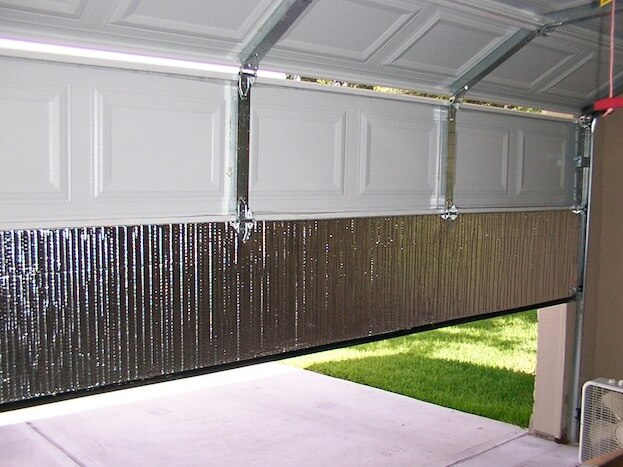 how to insulate your garage door