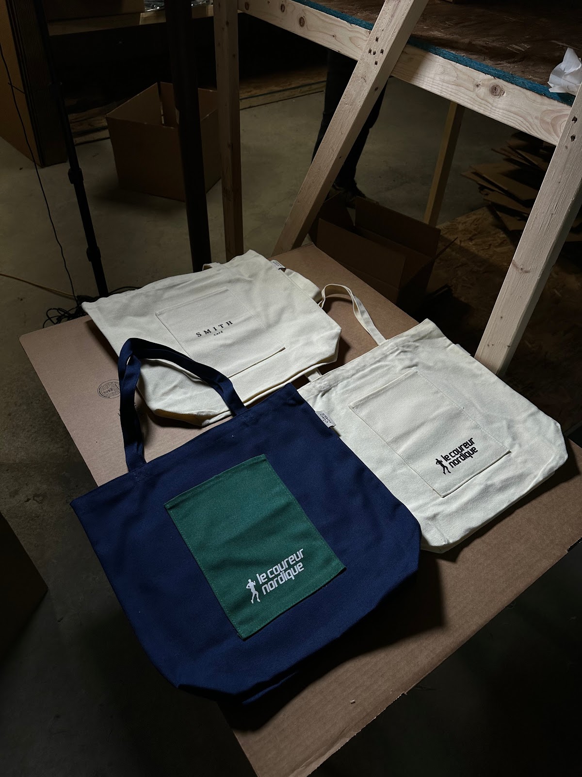 example of project of custom totes bag