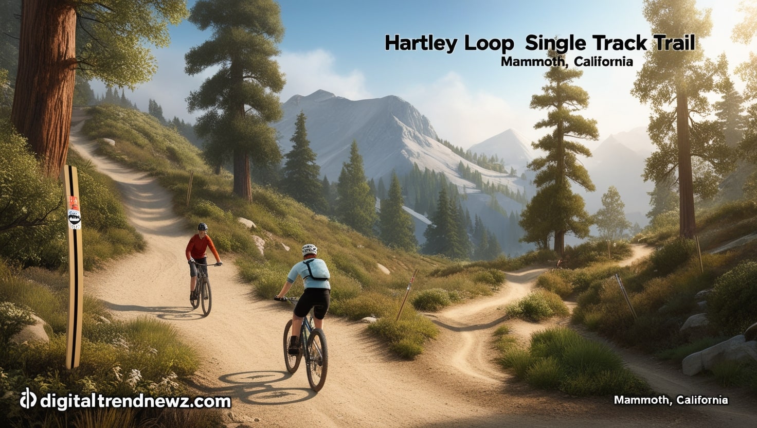 27e105 Hartley Loop Single Track Trail Mammoth