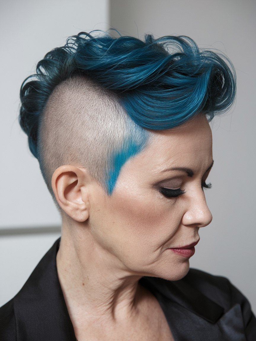 2. Edgy Undercut Pixie for Bold Women