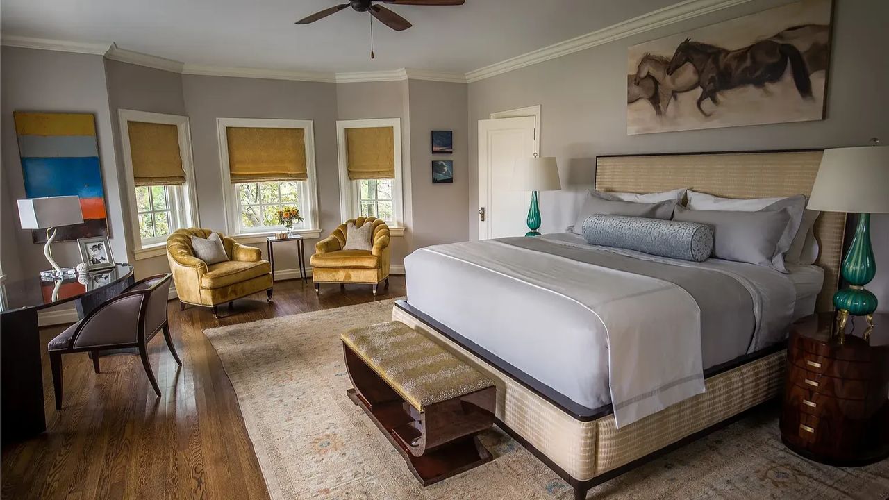 A Rare 1928 Tudor Mansion in Tulsa with Historic Charm, Soaring Ceilings, and 3 Acres of Lush Landscaping and Scenic Views