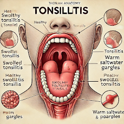 Tonsillitis and Swollen Tonsils Anatomy