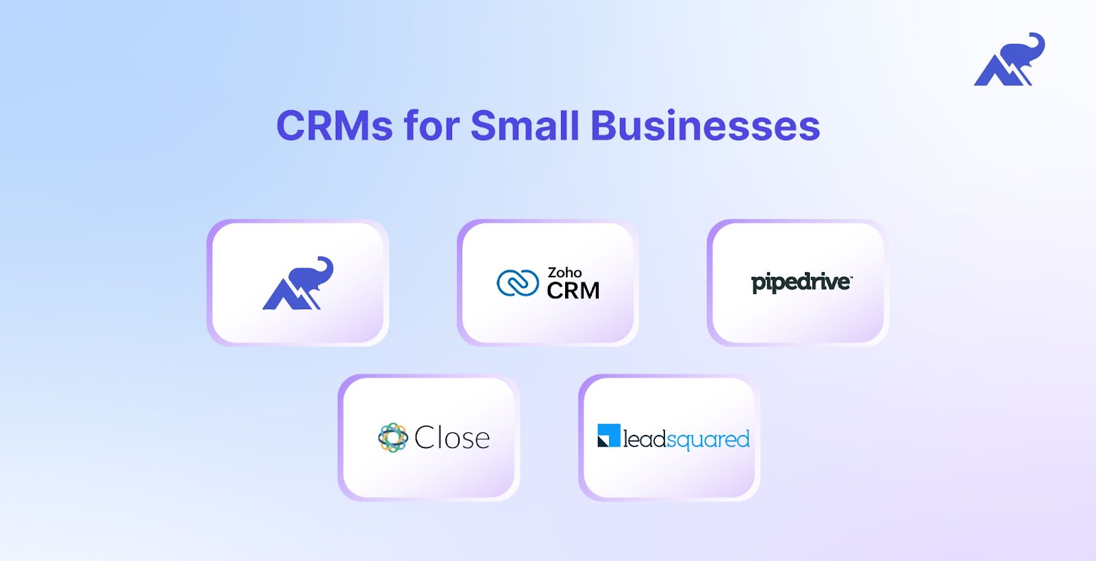 5 Top CRM For Small Businesses in 2025
