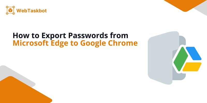 passwords from edge to chrome export