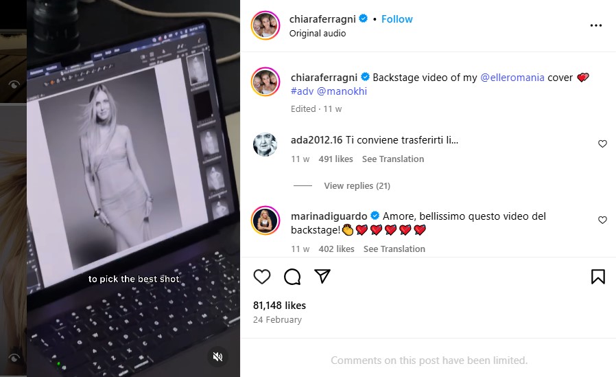 ad reels on IG