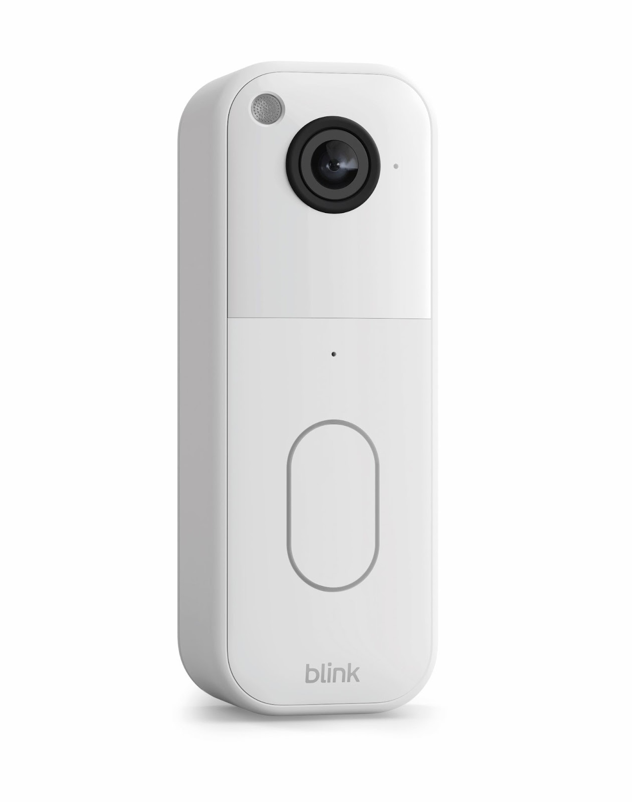 Blink Video Doorbell in white color.