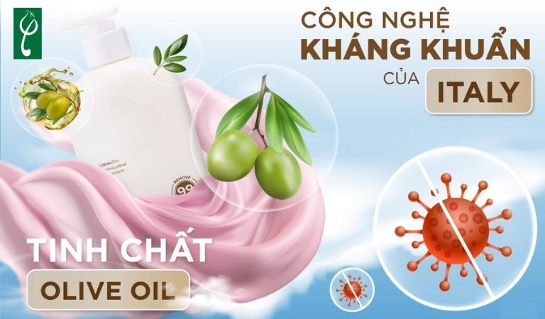 Công thức nước giặt quần lót nên ưu tiên thành phần lành tính, an toàn cho da