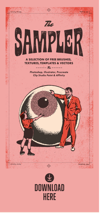 A poster of a person touching a large eyeball
Description automatically generated