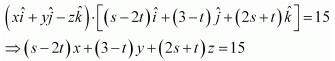 NCERT Solutions class 12 Maths Three Dimensional Geometry /image068.png