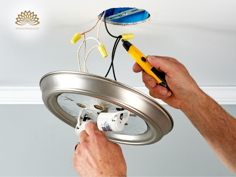 Flush mount ceiling light covers are frequently installed in bathrooms