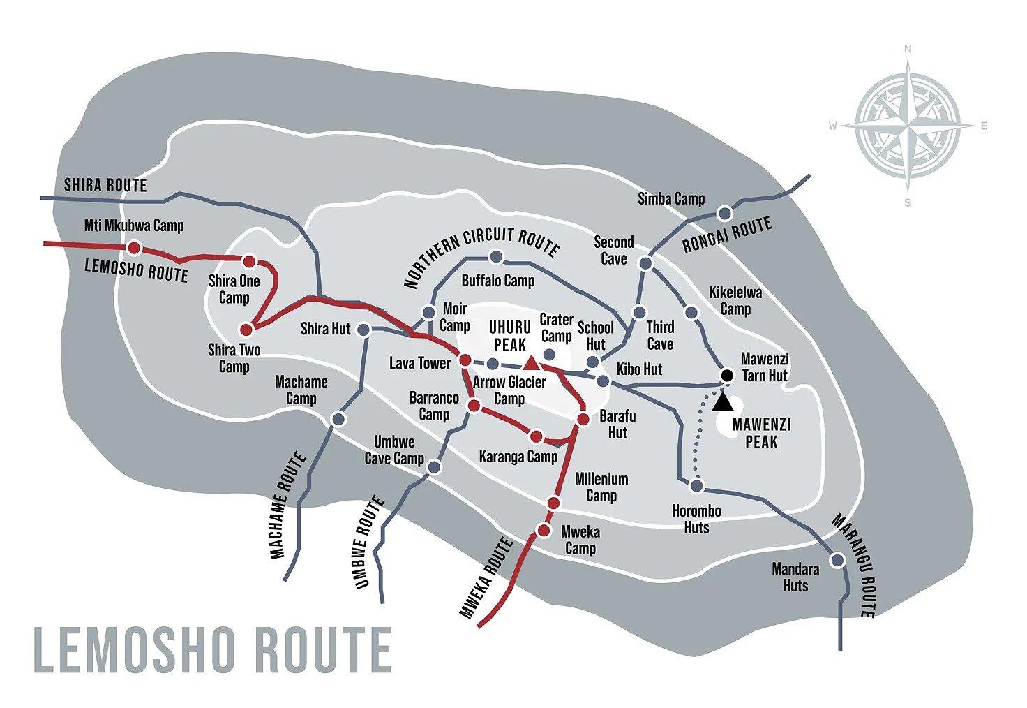 Lemosho Route Kilimanjaro & Success Rates - Climbing Kilimanjaro