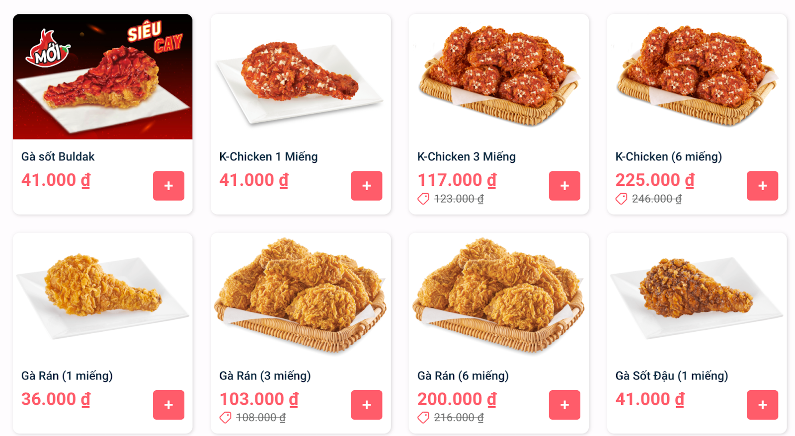 Menu Lotteria 1