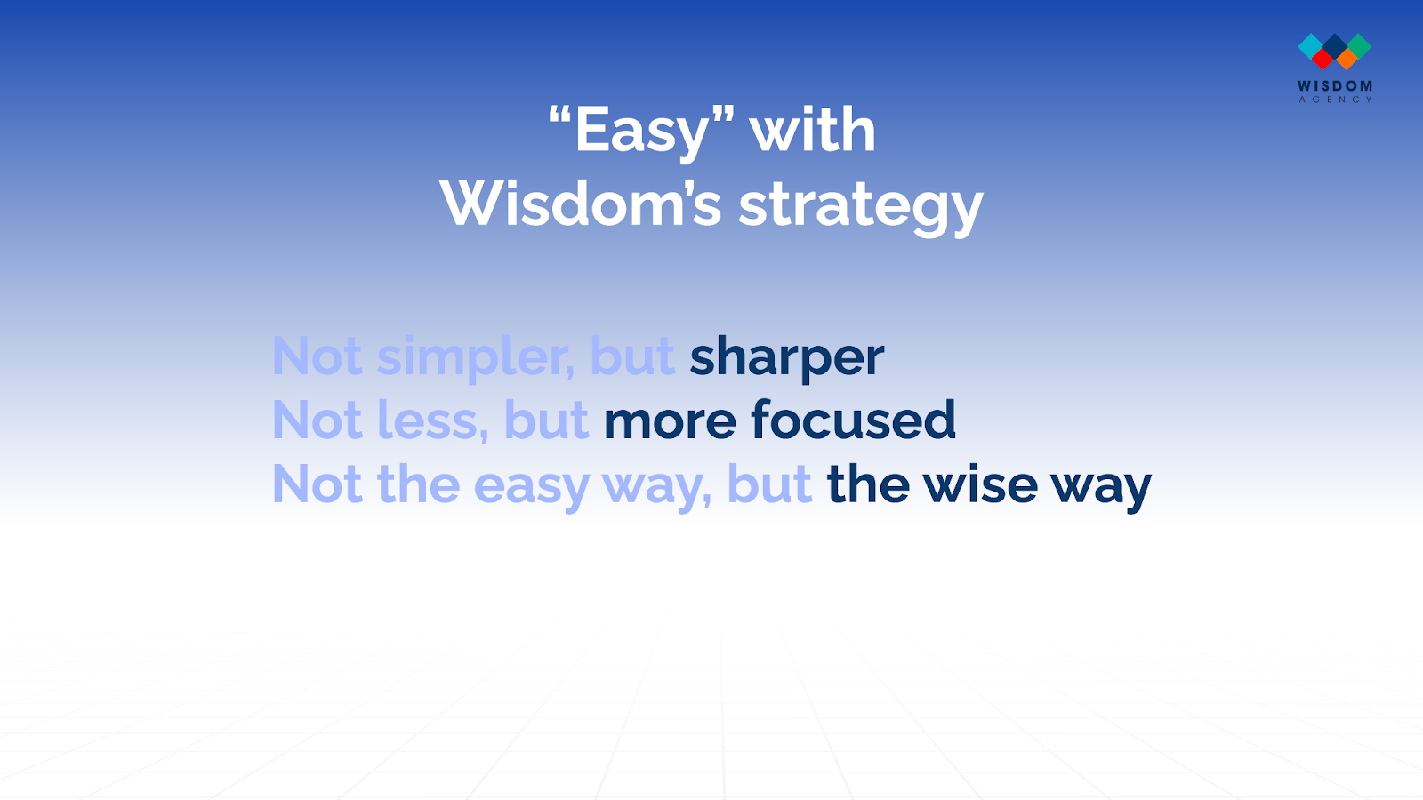 “Strategy Made Easy” - Lý do Wisdom Agency khác biệt giữa hơn hàng trăm agency ngoài kia