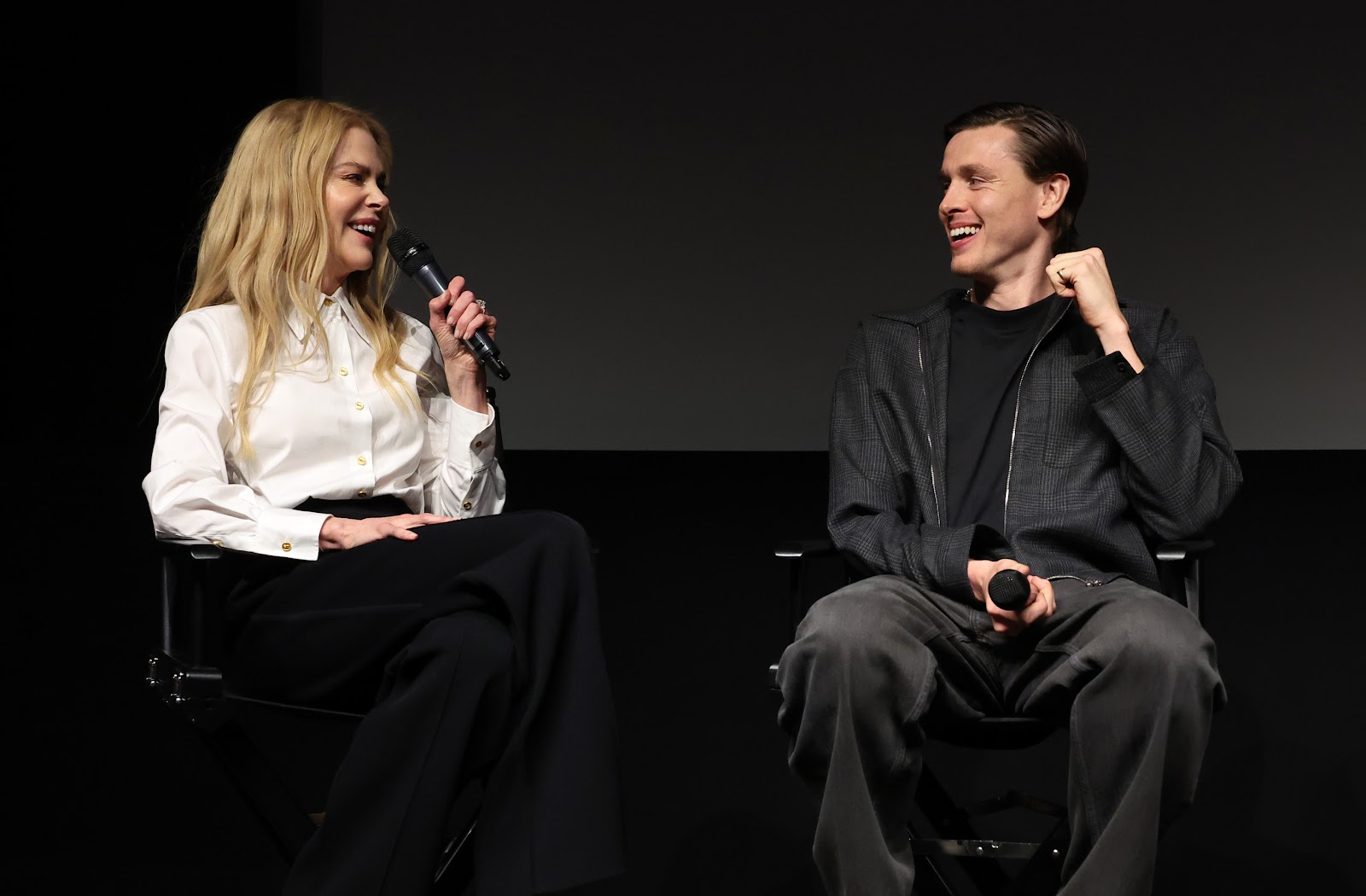 Nicole Kidman and the actor at A24's "Babygirl" Los Angeles special screening on October 18, 2024, in West Hollywood, California. | Source: Getty Images