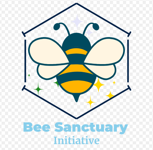 Logo for fictitious organization The Bee Sanctuary Initiative.  