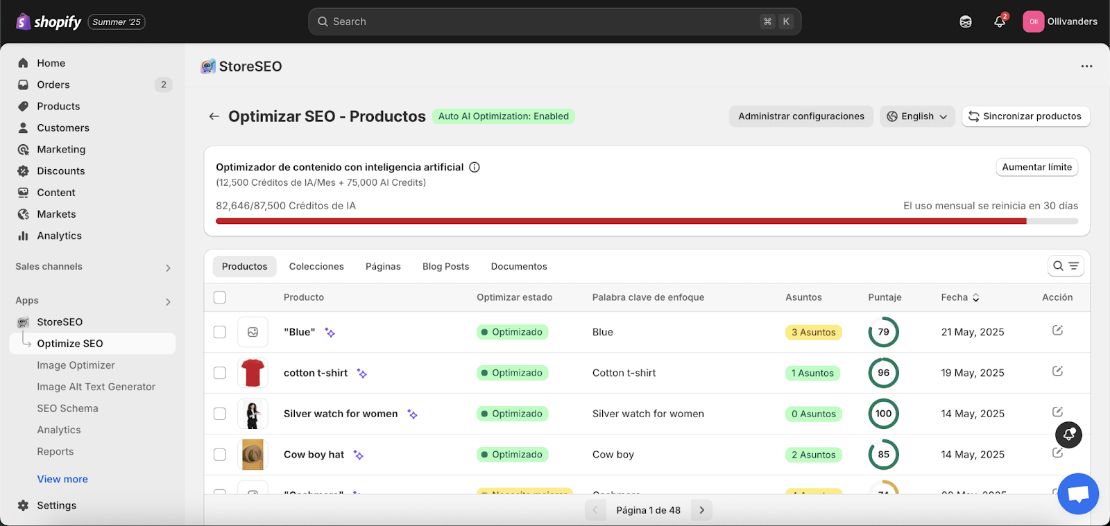 How To Change Language In StoreSEO