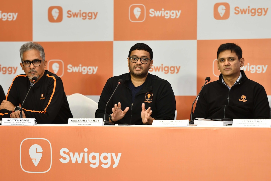 Swiggy Founders images.