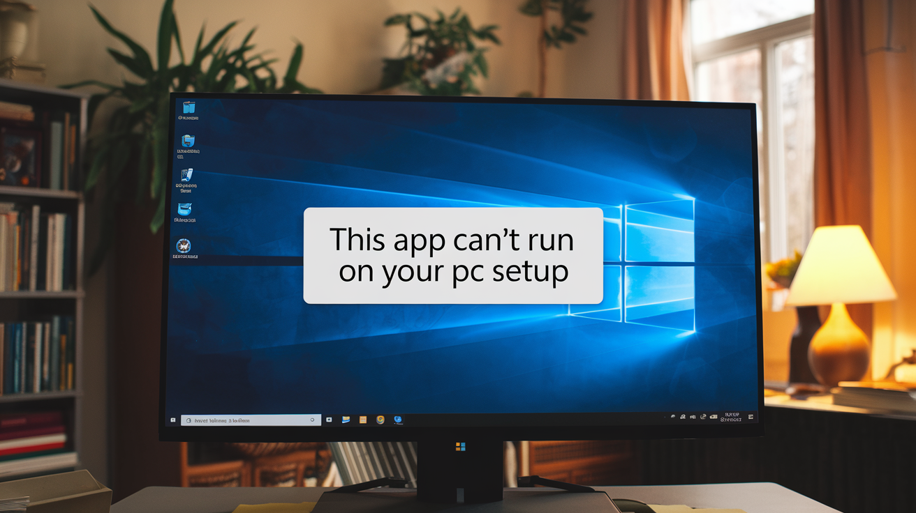 This App Can't Run on Your PC Setup
