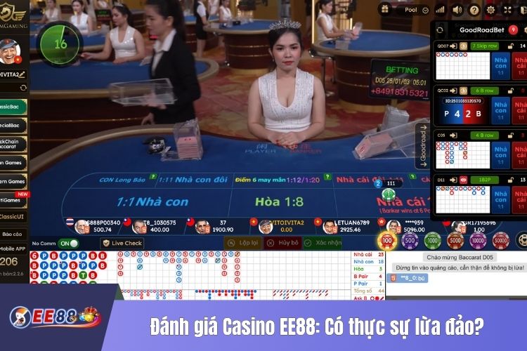 Đánh giá Casino EE88: Có thực sự lừa đảo?