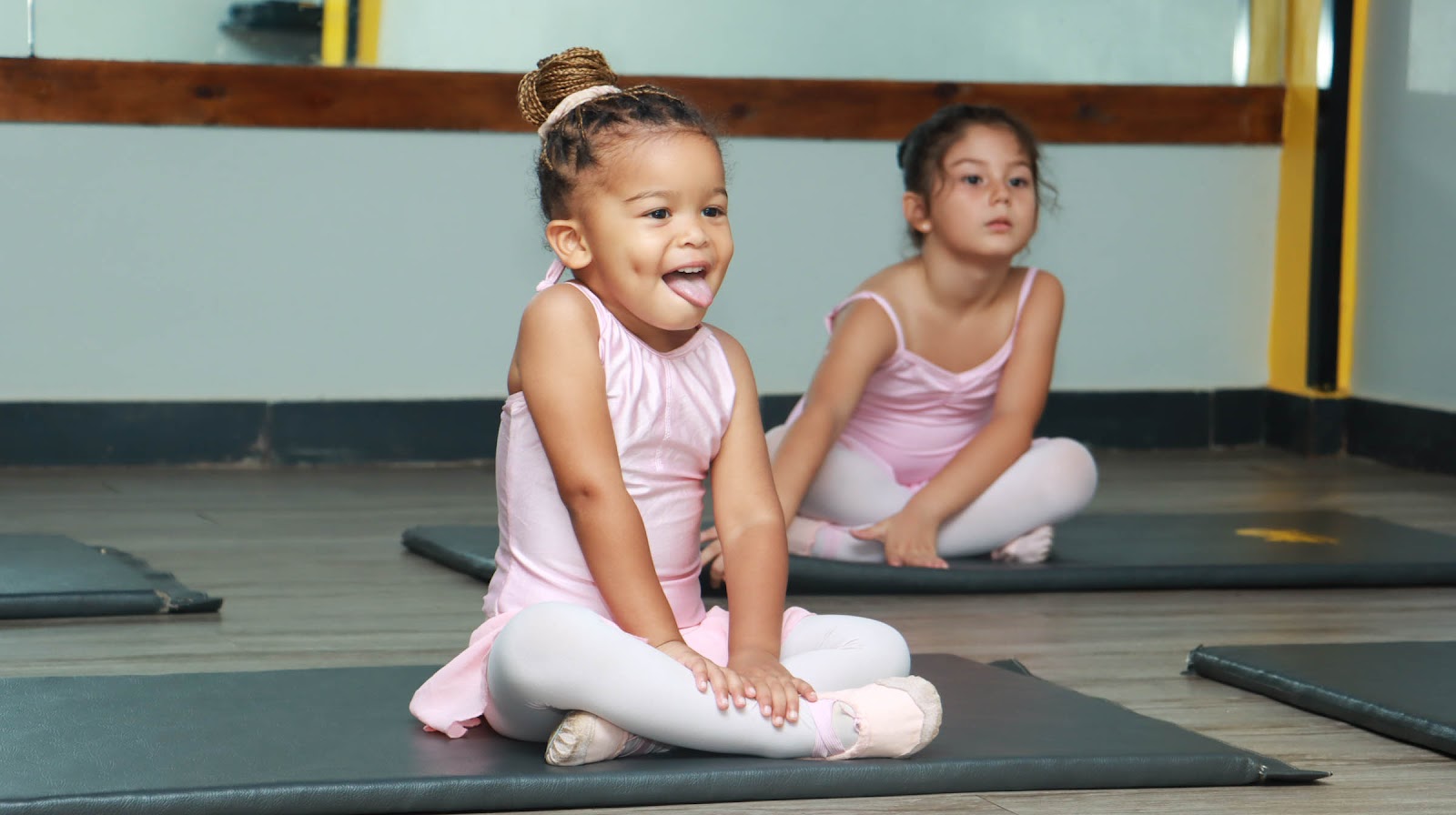 Young children ready for ballet Classes in Uganda, Entebbe