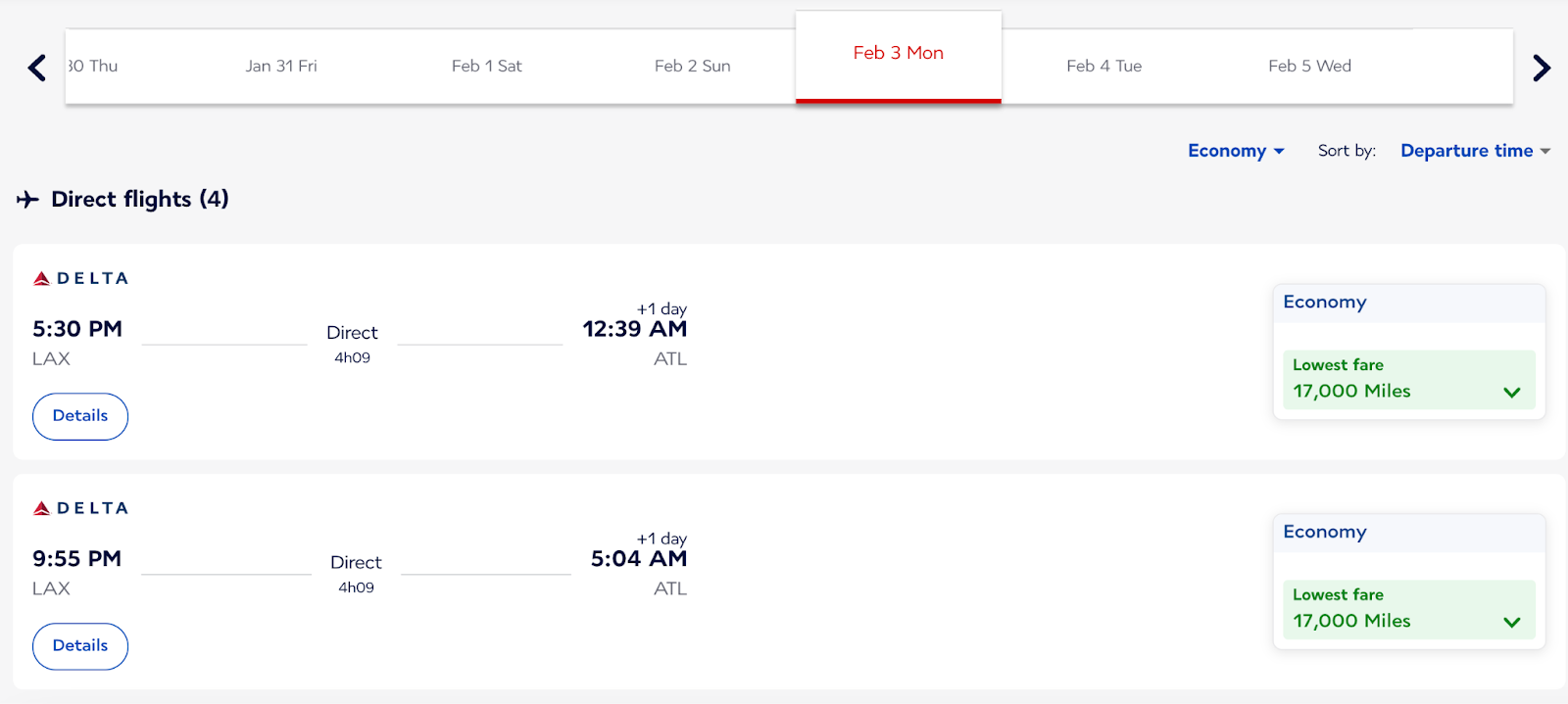 booking a Delta flight on Air France