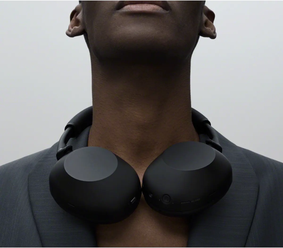 man wearing Sony WH-1000XM6