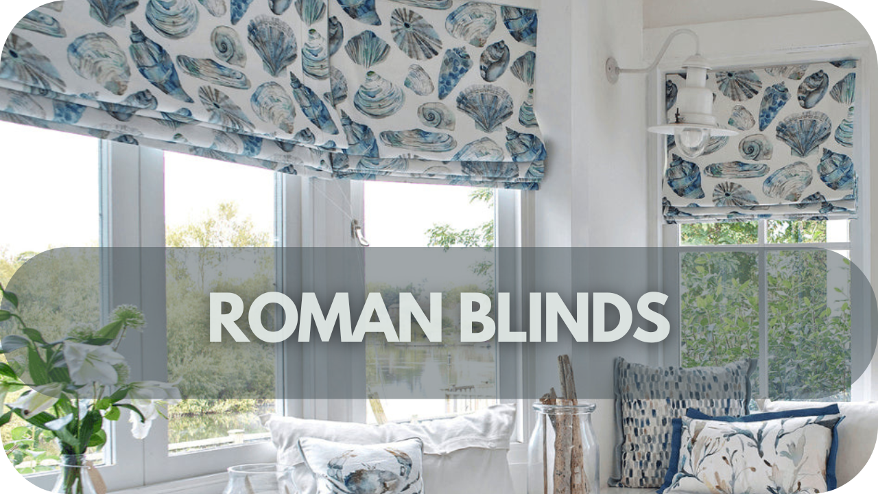 Soft, pet-safe Roman blinds for a stylish home