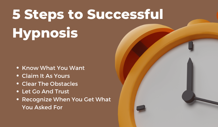 steps to successful hypnosis