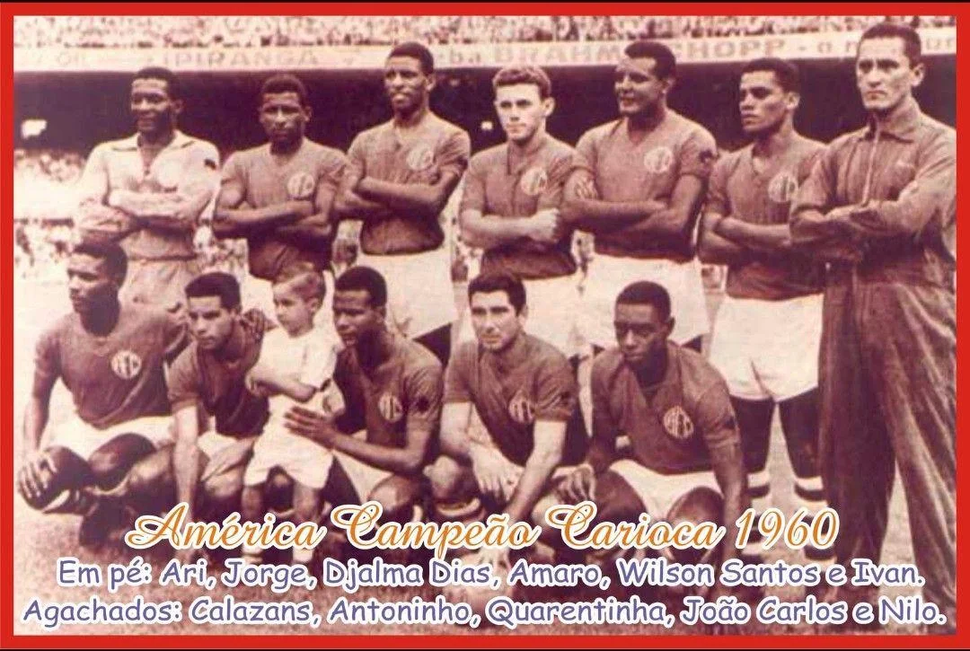 América do Rio campeão Carioca de 1960. | Fotos de livros ...