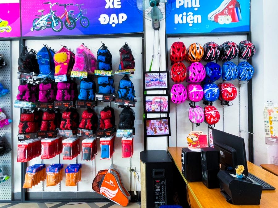 Những phụ kiện nên mua tại các shop patin ở Huế